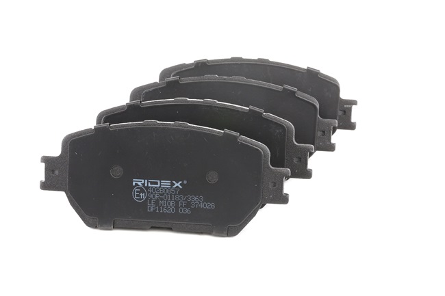 RIDEX brake pad set 402B0857 - High quality and honest price 