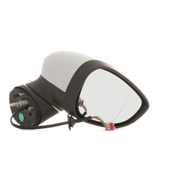 ALKAR 6148924 Specchietto retrovisore esterno Dx, con la prima mano, con  sensore temperatura, Regolazione:comando cavo flessibile, convesso 6148924